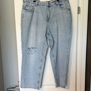 Wild Fable Women’s Light Blue 90’s Relaxed Straight Jeans Size 22 NWT